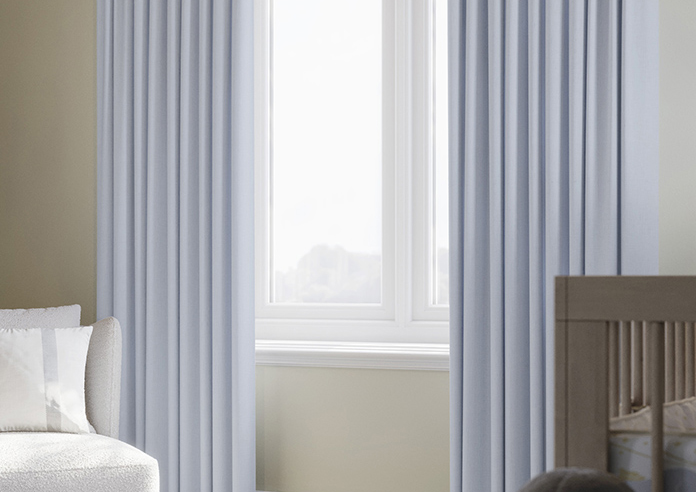 Windermere, Powder Blue - Made to Measure Curtains - Image 5